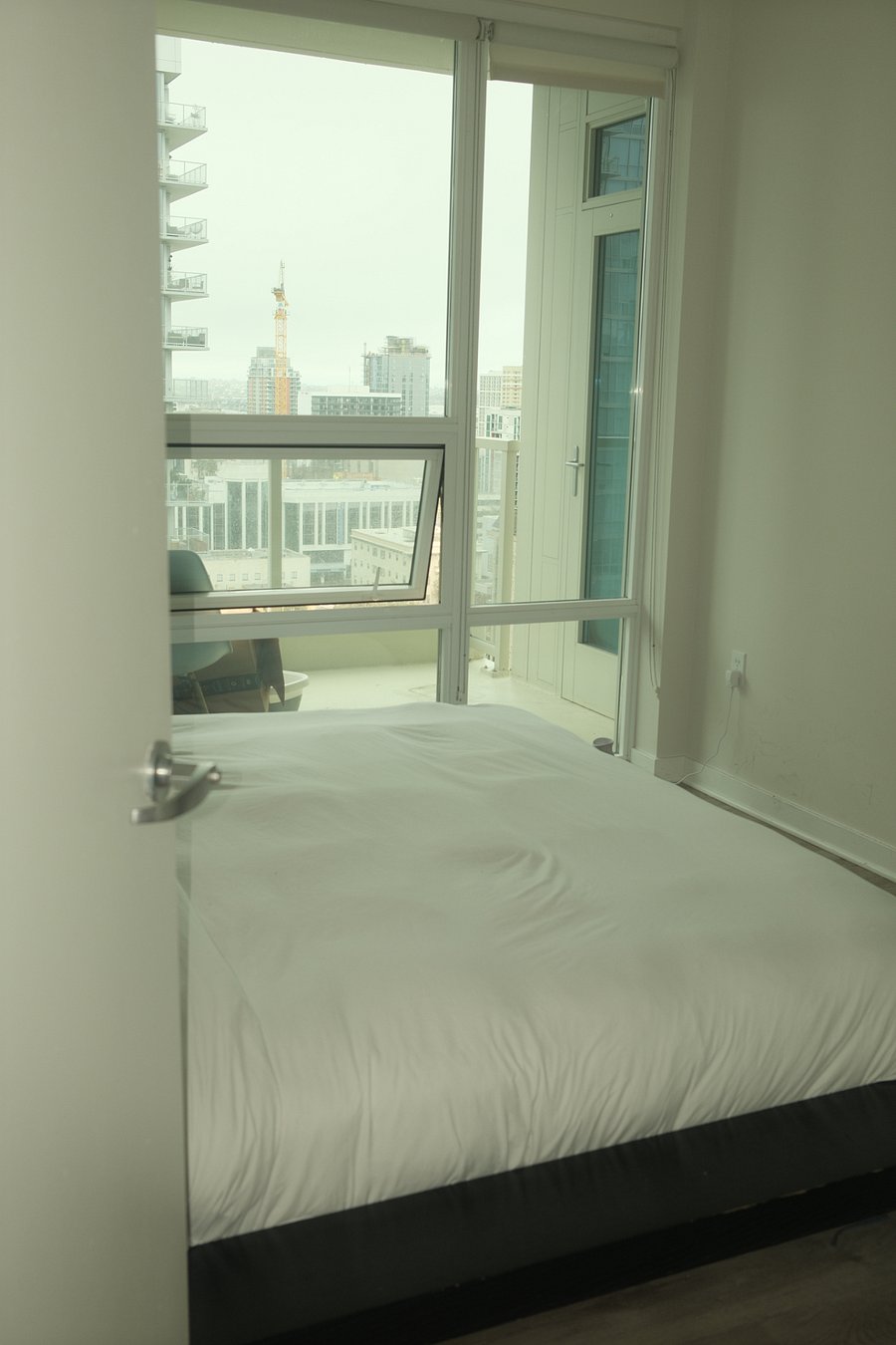 bedroom floor to ceiling view 