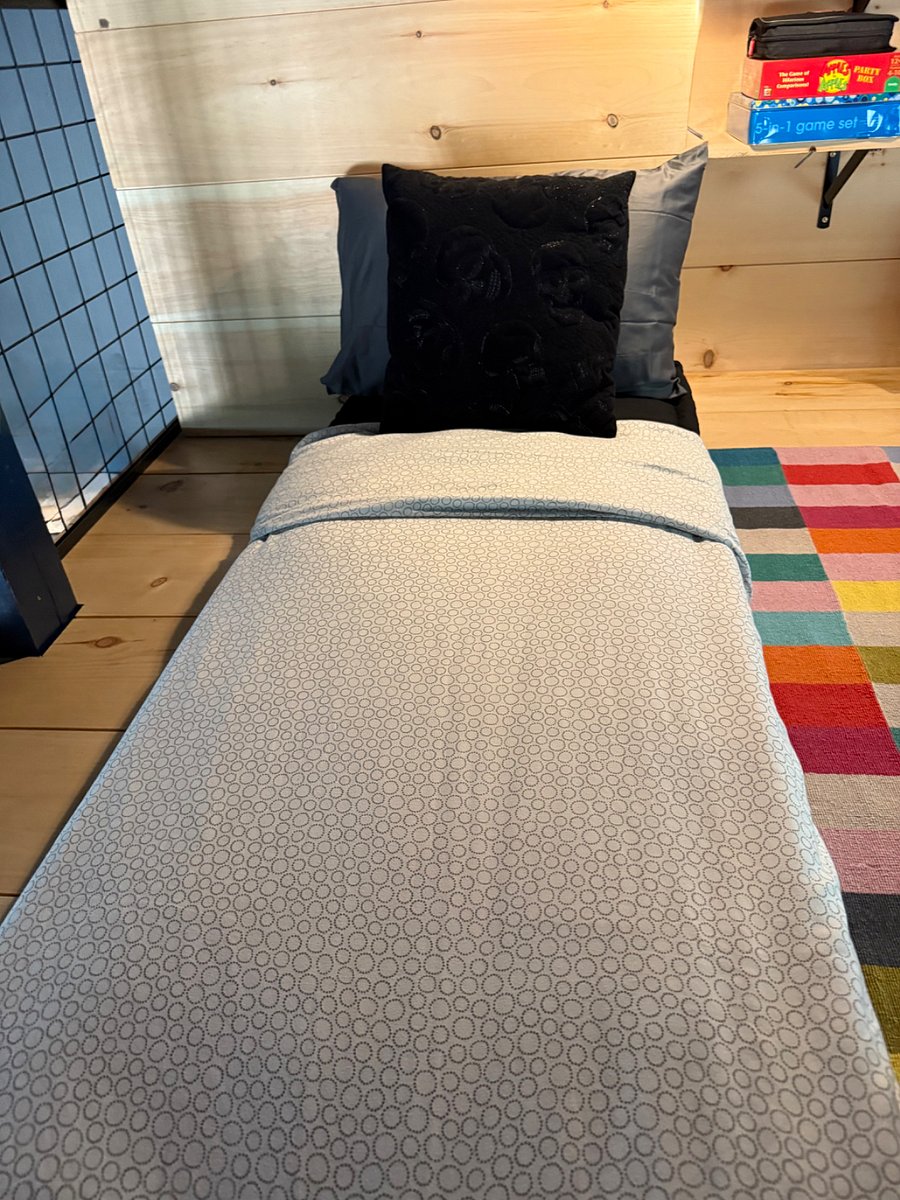 twin bed in the loft