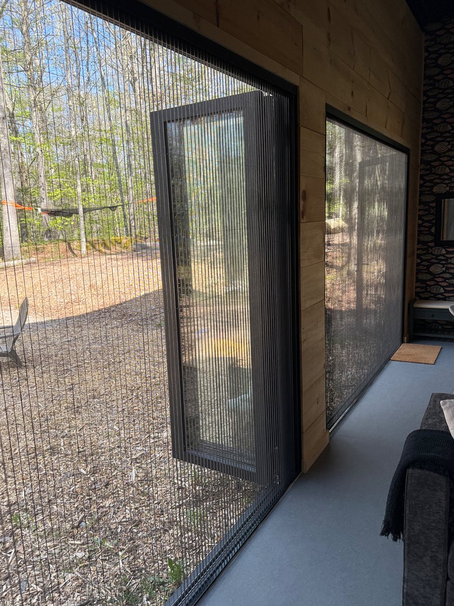 Full screens for front open doors