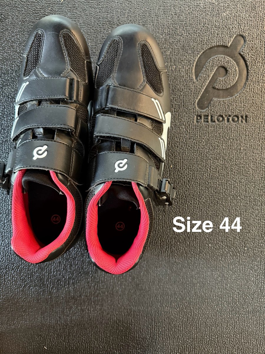 Peloton mens shoes size 10 1/2 I believe.