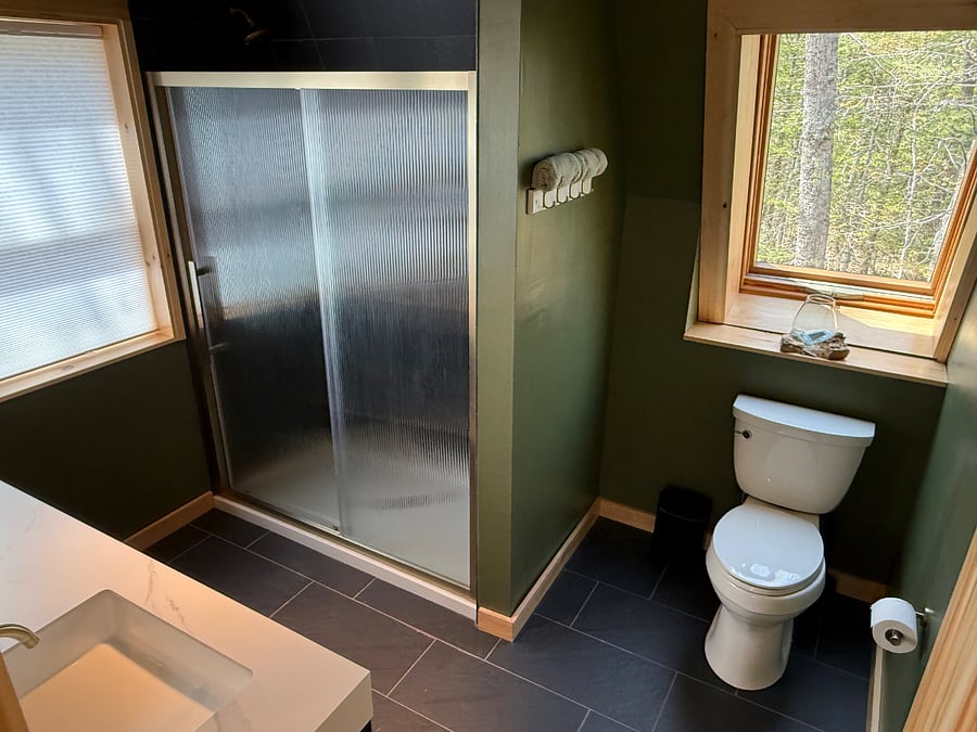 Second floor bath
