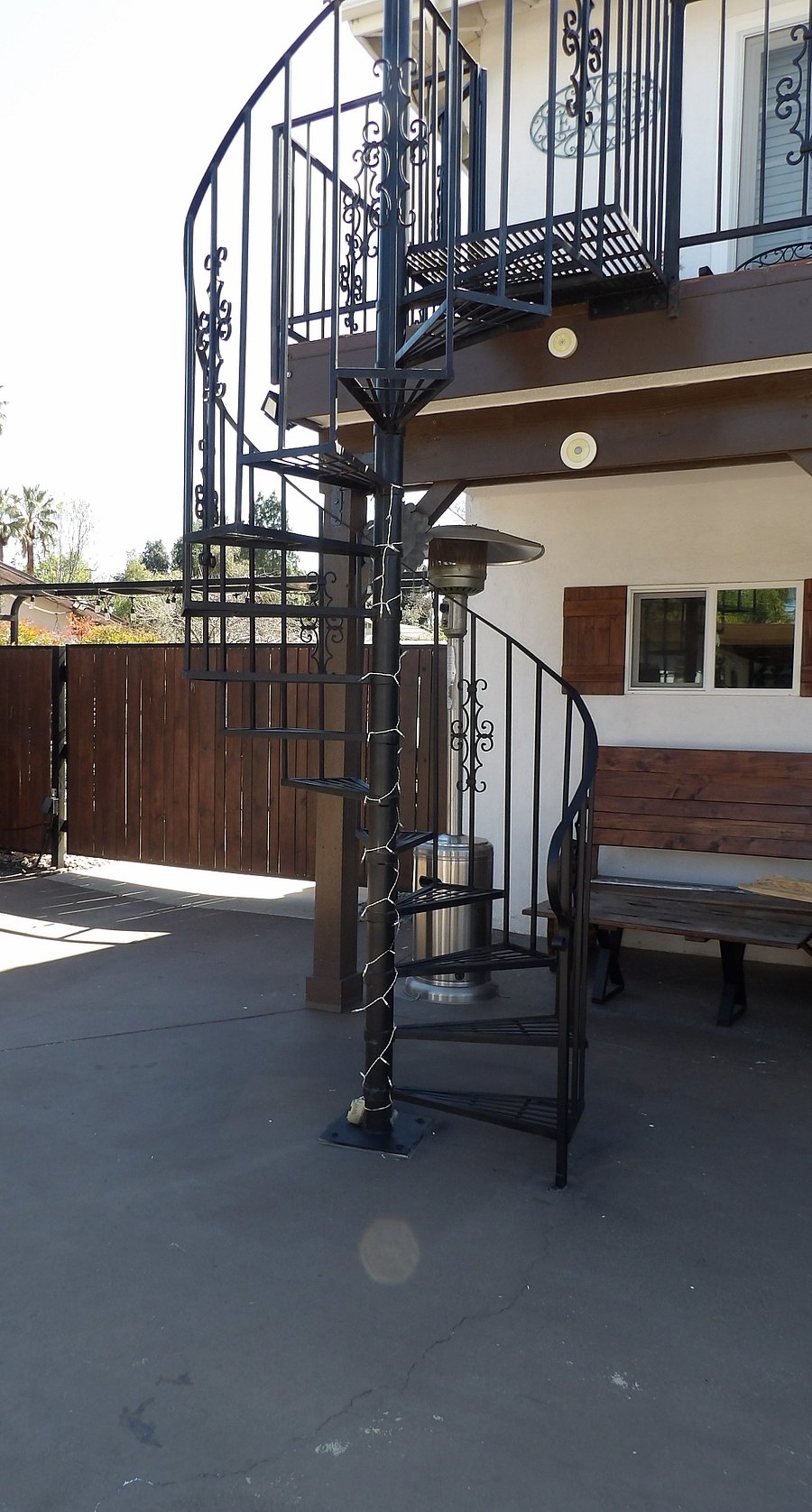 Spiral Staircase to Studio