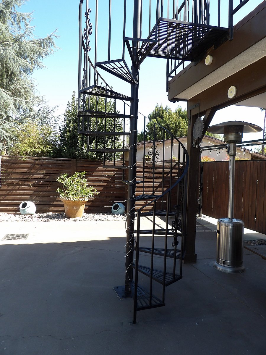 Spiral Staircase to Studio