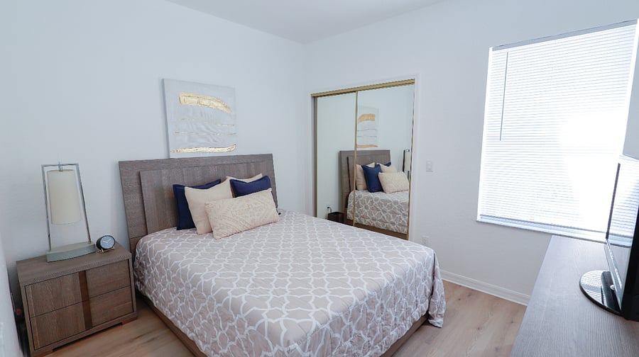 Right side unit Bedroom #2