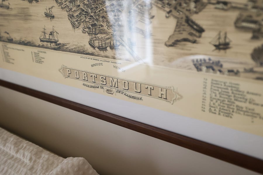 Decor celebrating beautiful Portsmouth!