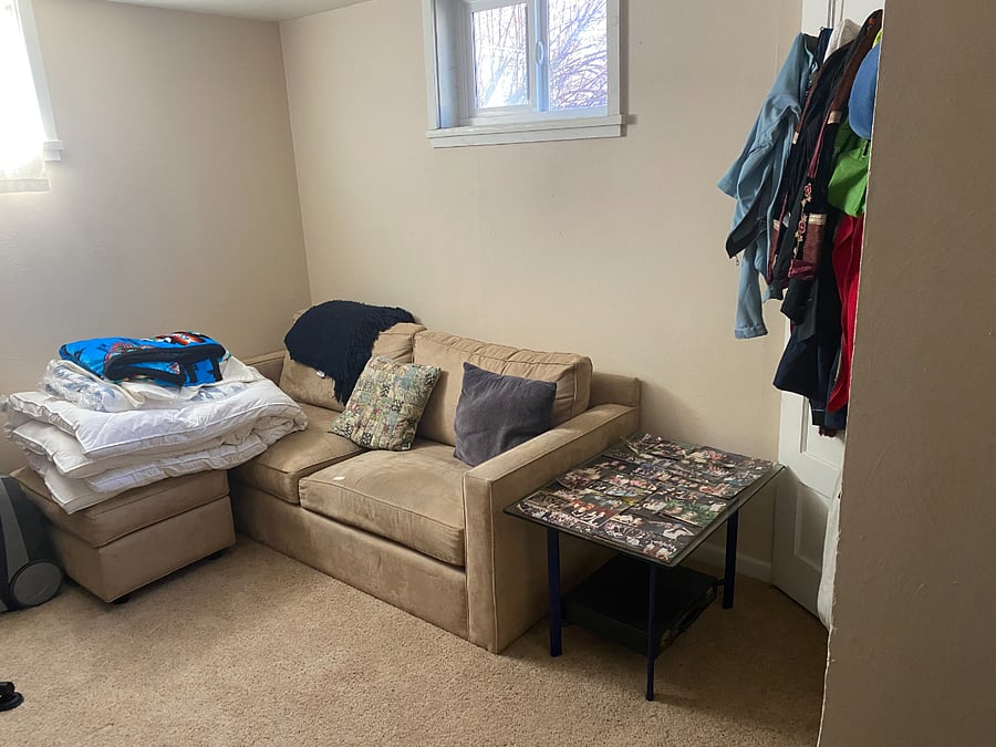 Room#2-living space attached to bedroom