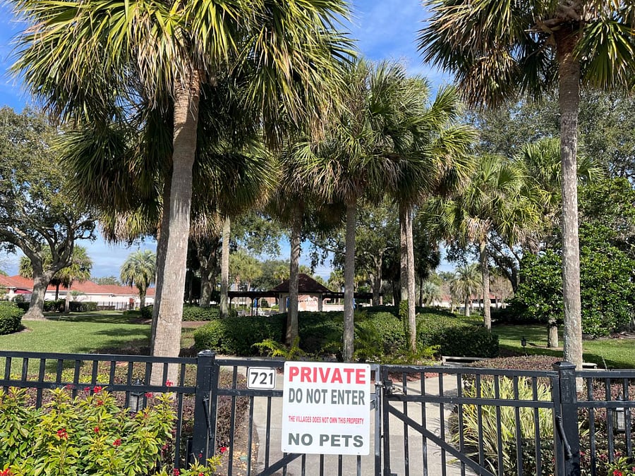 Neighborhood private park/pool is 5 houses away...an easy walk and it's never crowded.