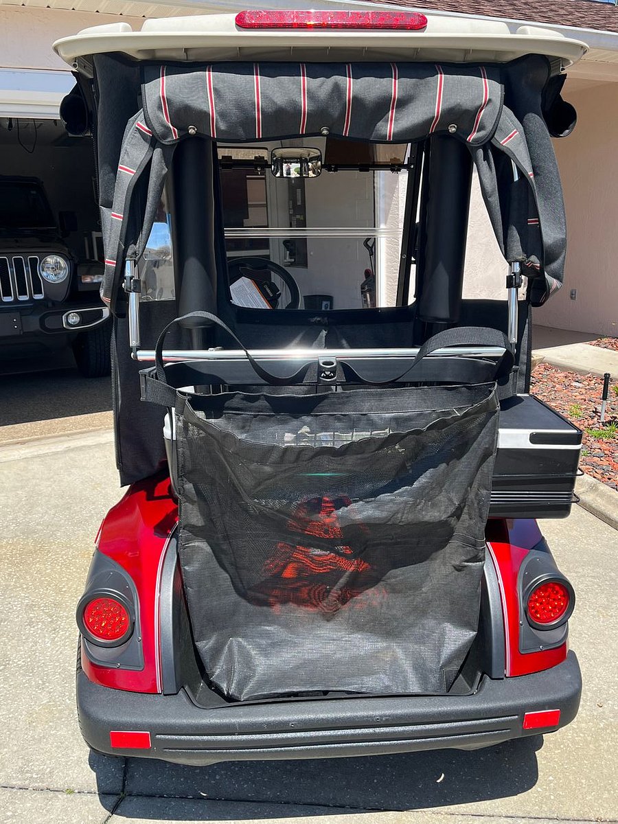 Use the golf cart for golfing, or grocery shopping.