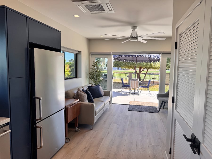 Whether you are inside or outside on the patio, the views are spectacular from the casita as well as, the main house. 