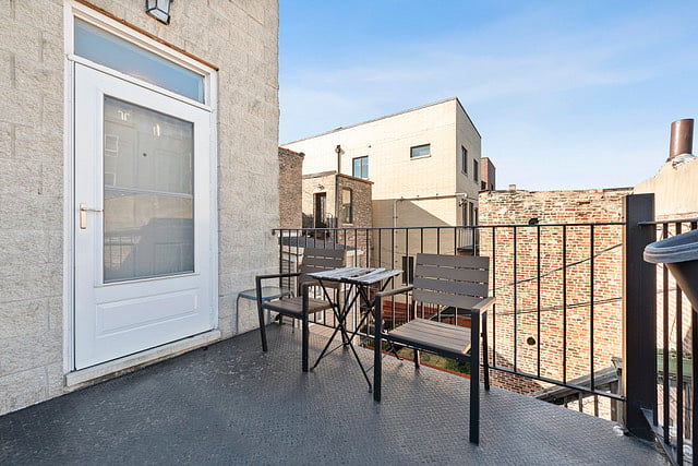 Outdoor Space with 1 entrance, there are 2 entrances
