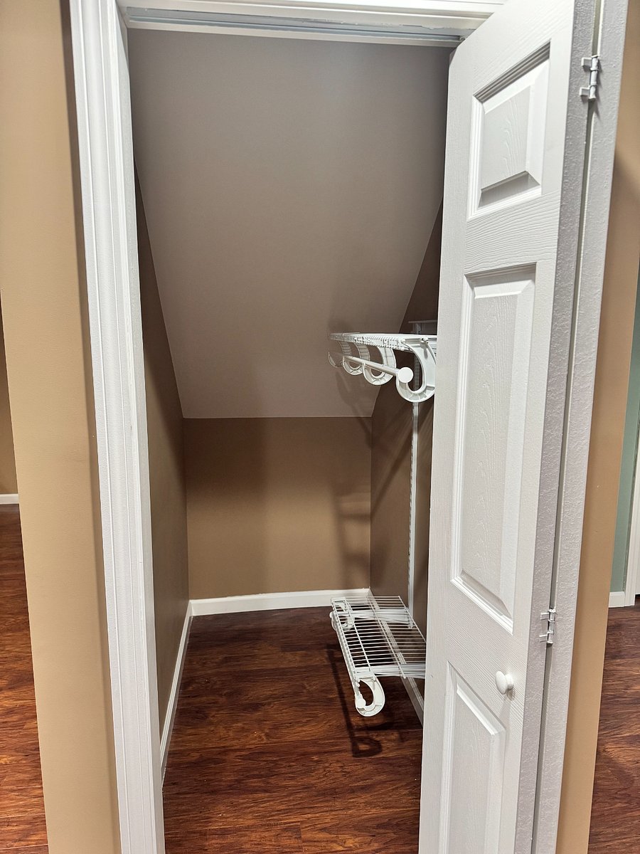 Walkin closet/storage area