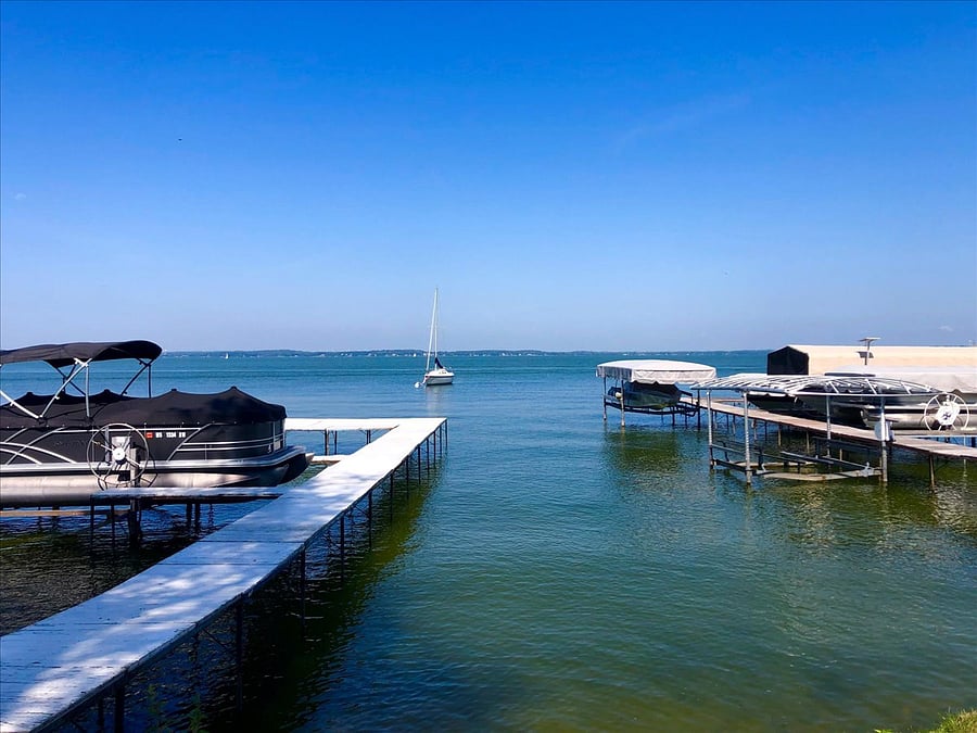 Lake pier