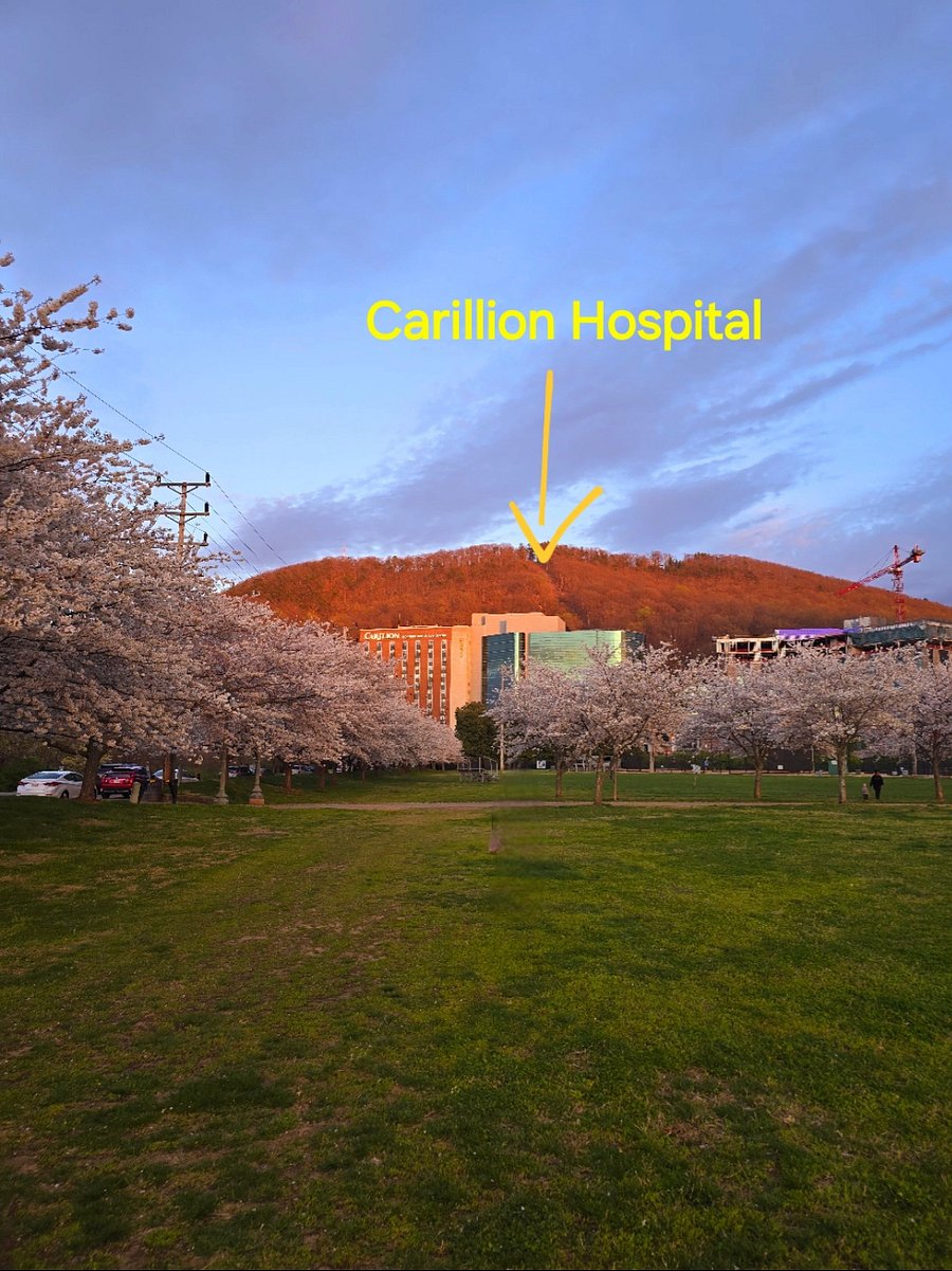 Both Carillion Memorial and Lewis Gale hospital in Salem are 2.5 miles (7 min drive) away!