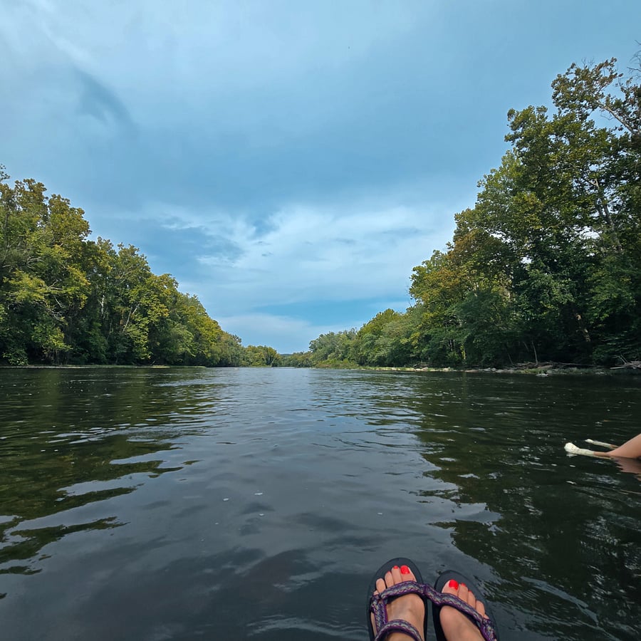 Tubing the Roanoke River