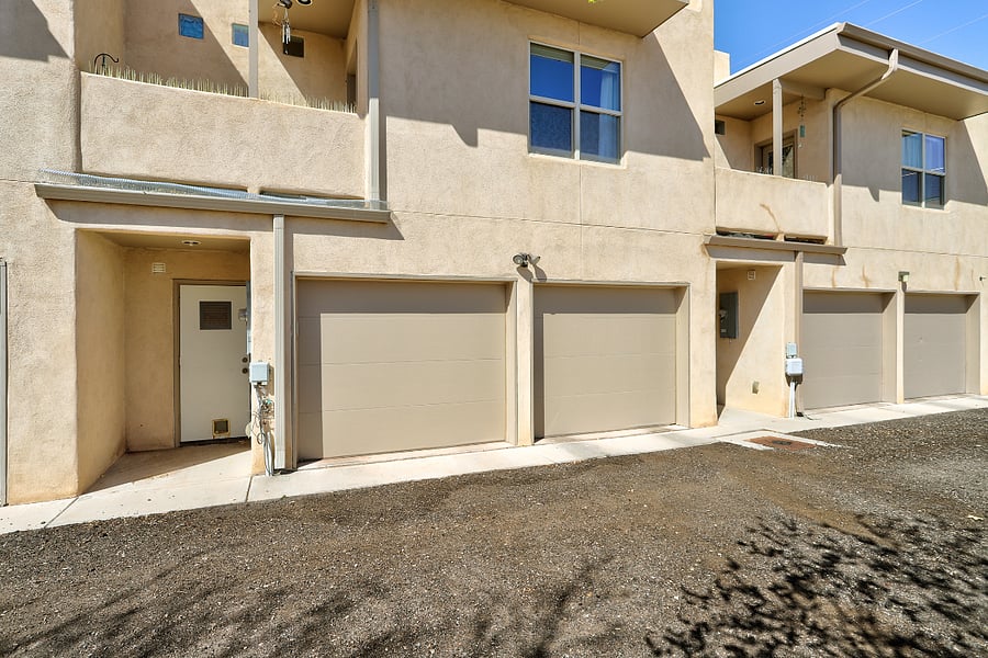 two car garage