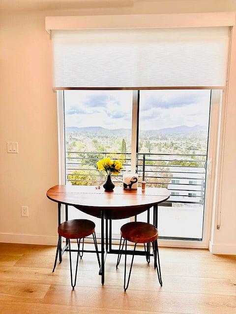 Dine or work with a view