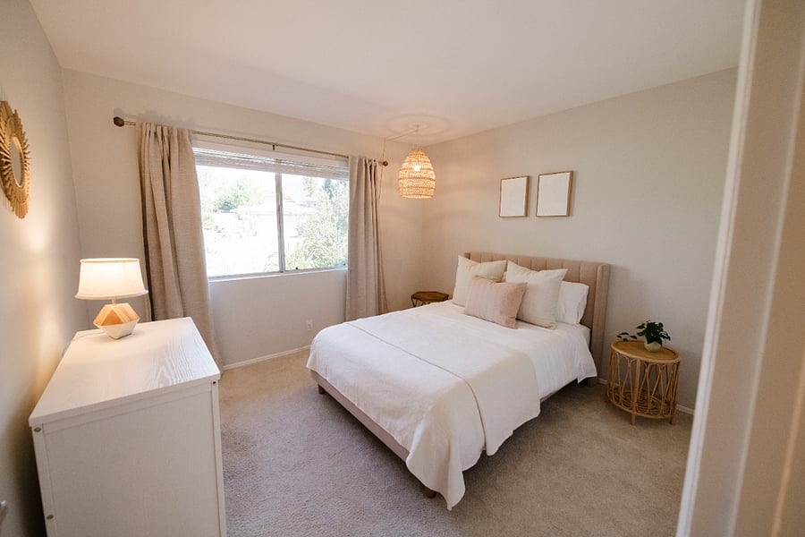 Bedroom #3 with full sized bed