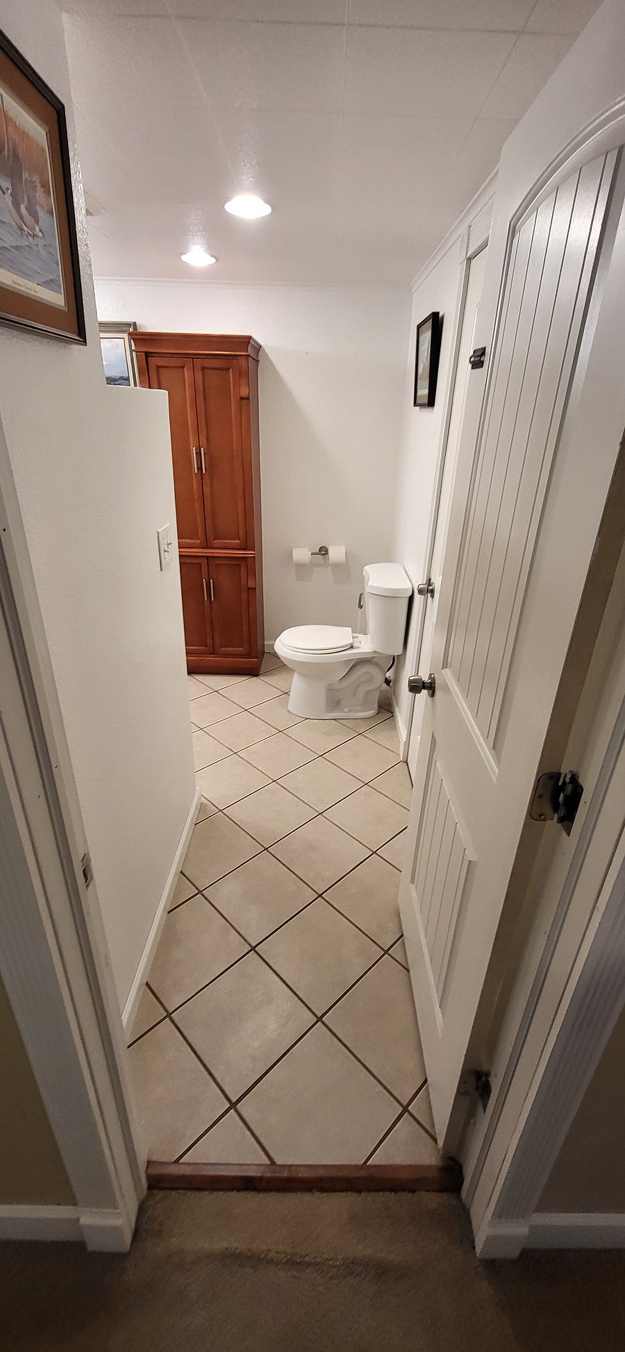 Master Bath entry from master bedroom