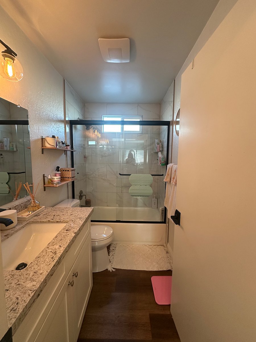 Full bath with tub