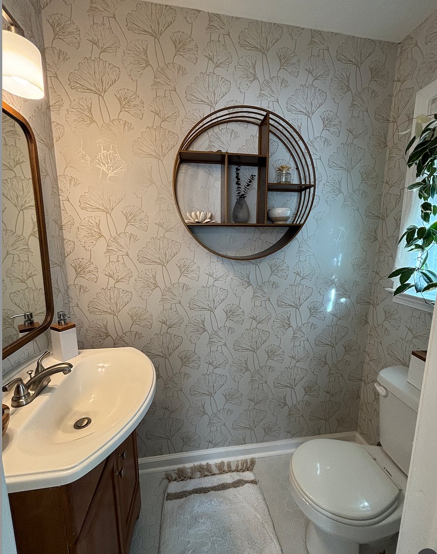 Your private 1/2 bath in your bedroom