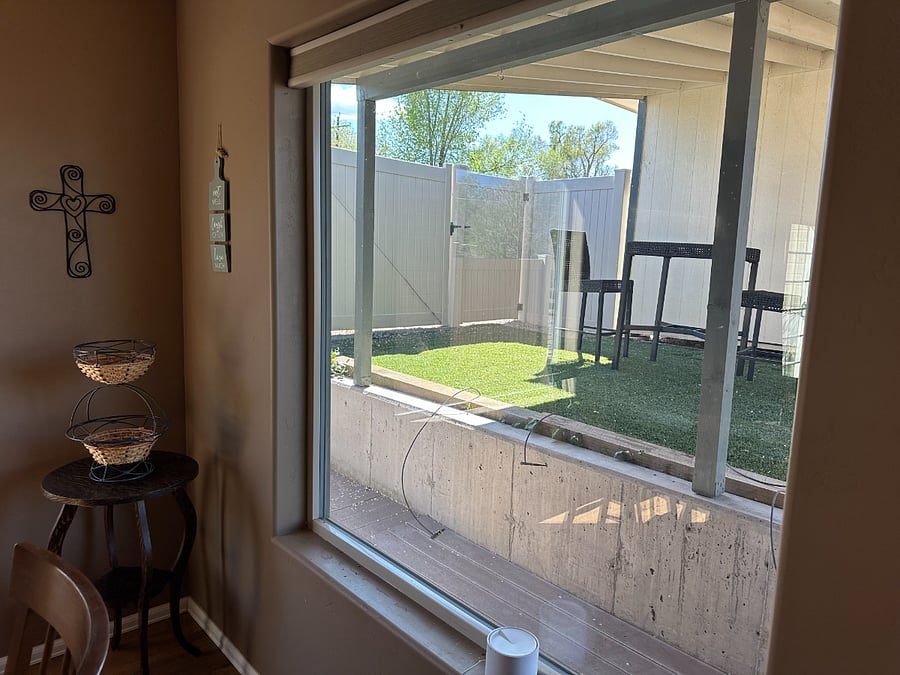 Shaded Seating Area