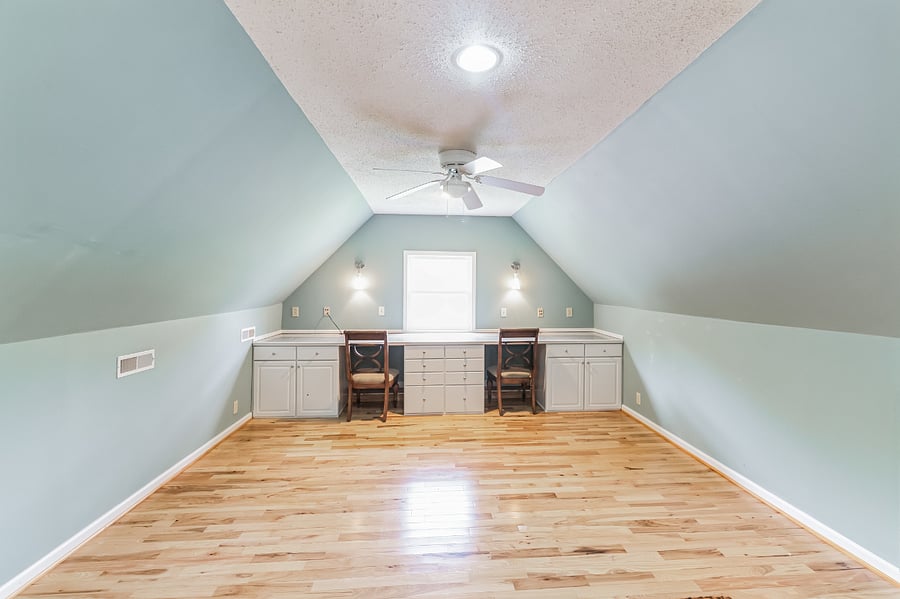 Bedroom 3 with Built in Workspace - Work Area
