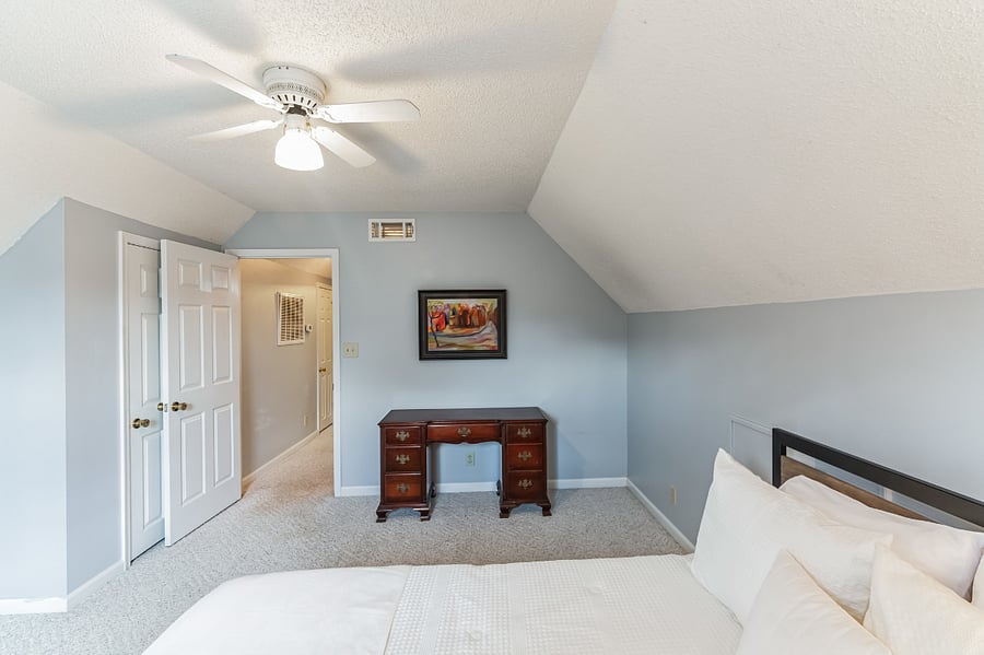 Bedroom 3 with Built in Workspace - Work Area