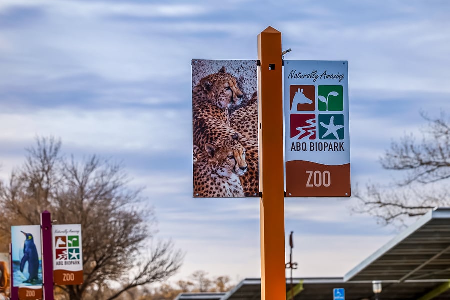 2 blocks to Abq zoo/biopark
