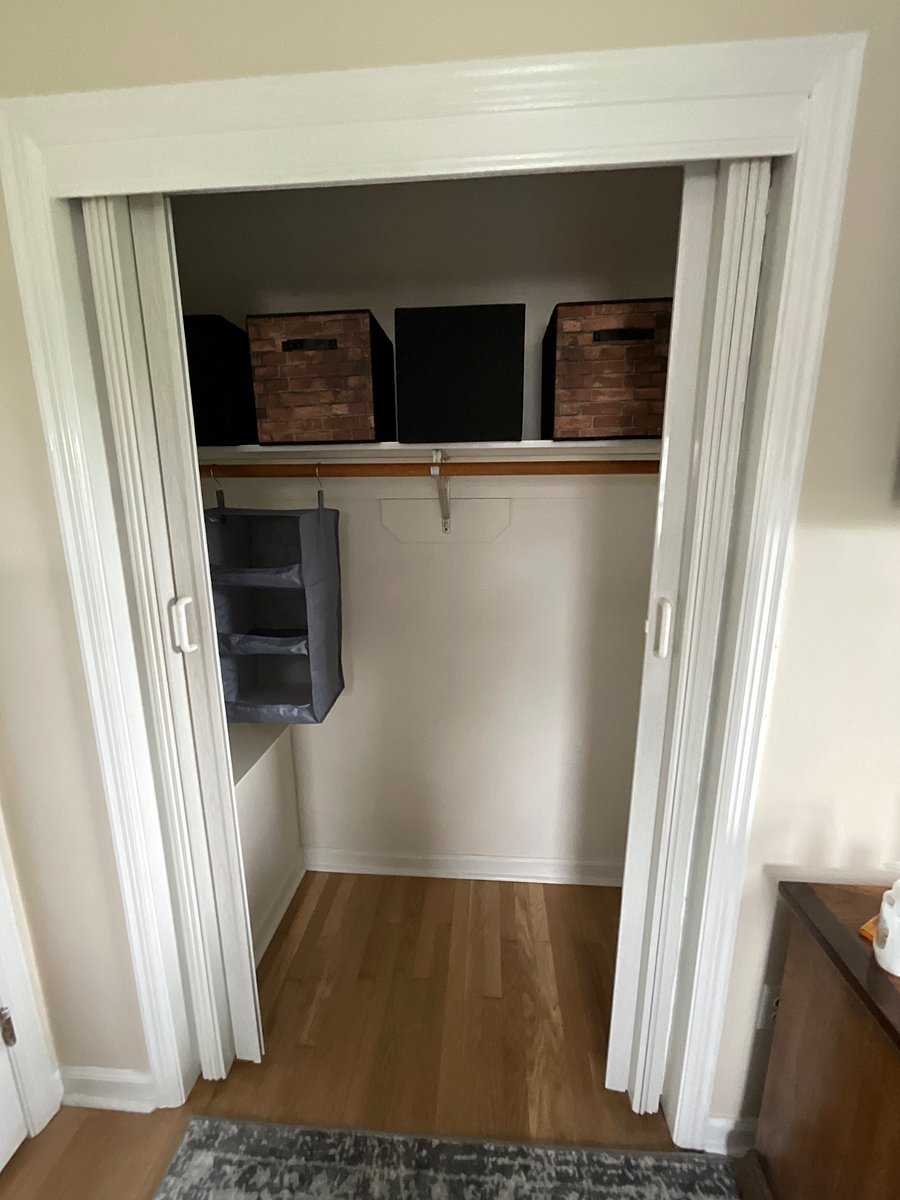 Extra large closet for ample storage