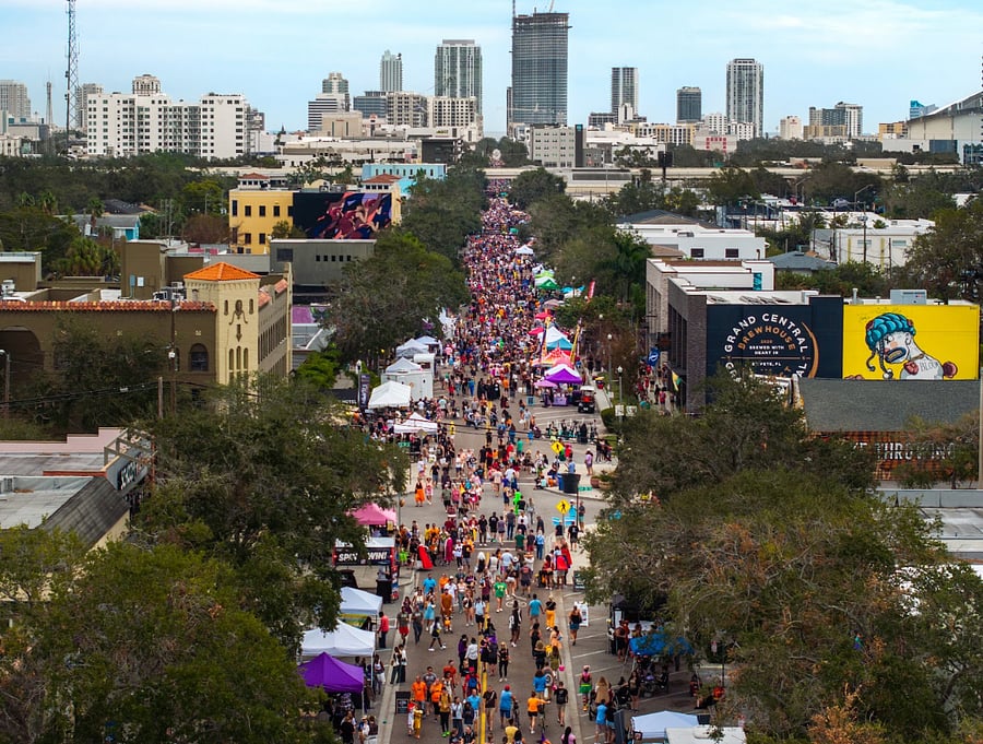 Halloween on Central, It's St. Petersburg's largest open-street block party, spanning over 20 blocks of Central Avenue from Dr. Martin Luther King Jr. Street to 31st Street (covering both the EDGE and Grand Central Districts).