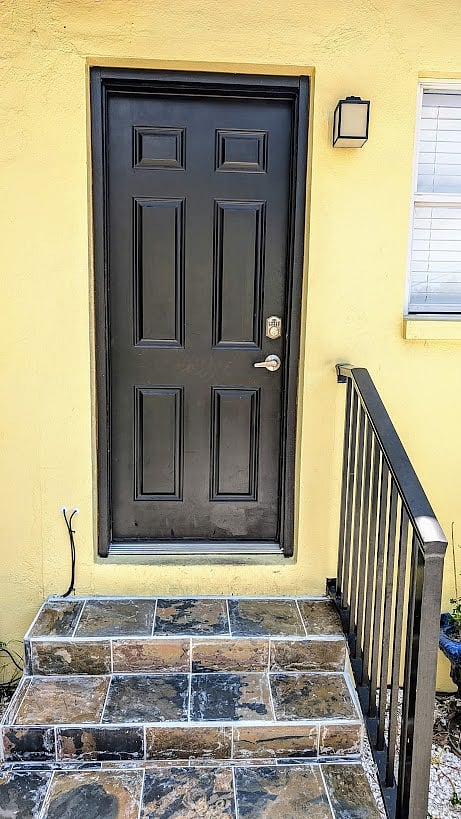 apartment entrance