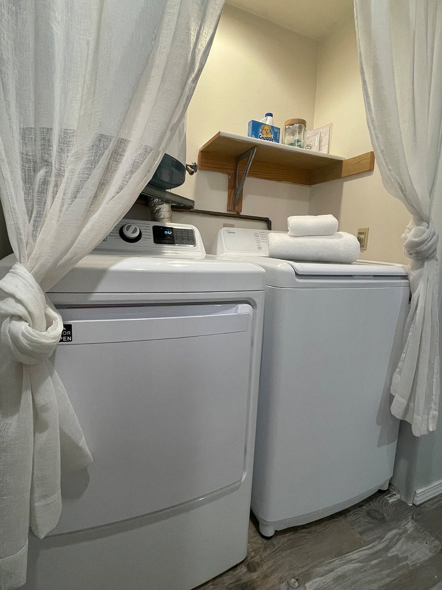 In unit washer/dyer.