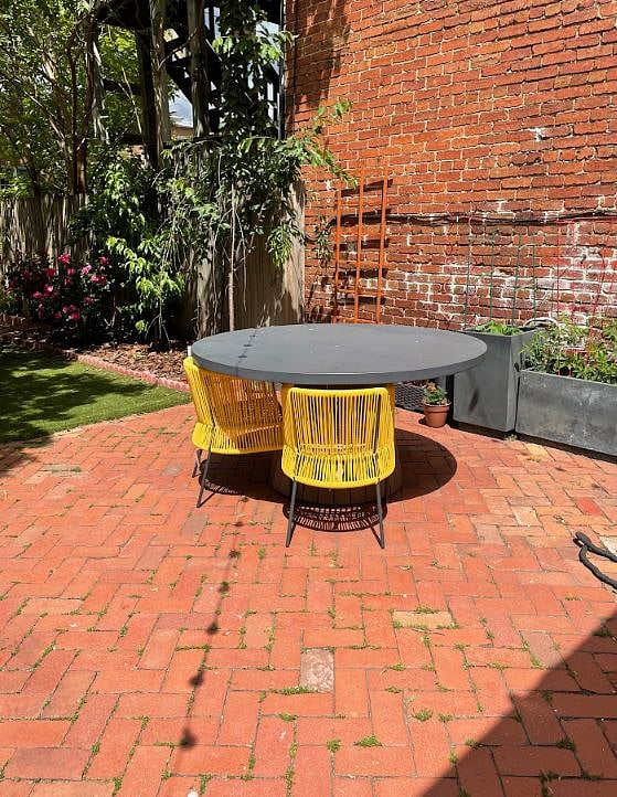 Backyard table