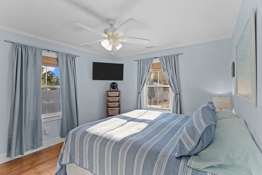 Bedroom with King bed