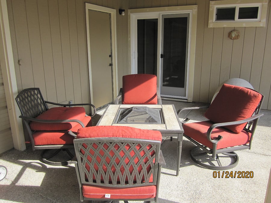 Backyard patio 