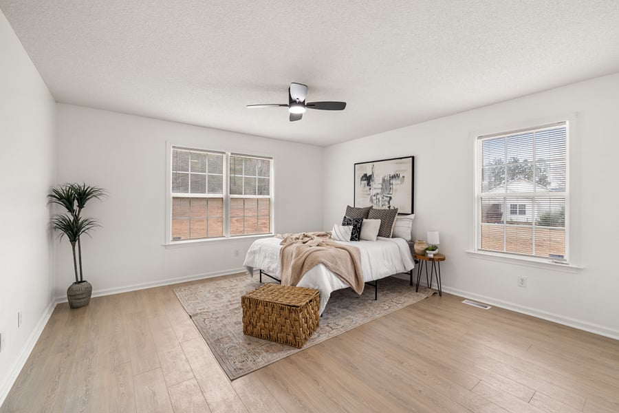 Large master bedroom.