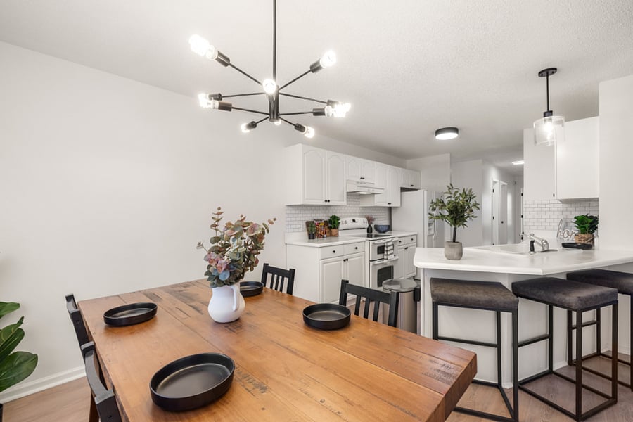 Dedicated dining area
