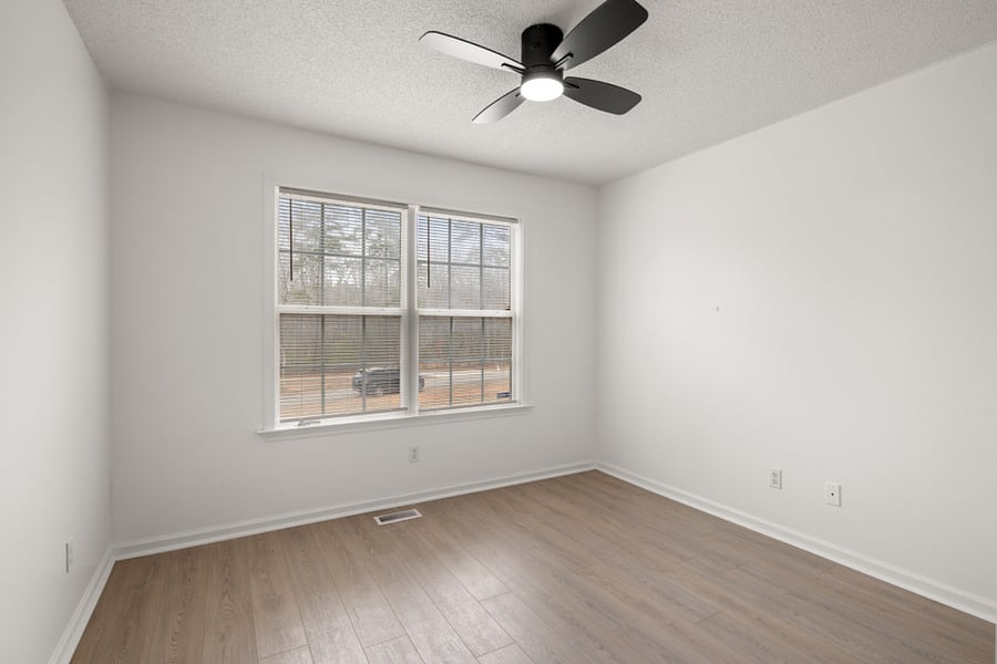 3rd bedroom can be left unfinished or furnished.