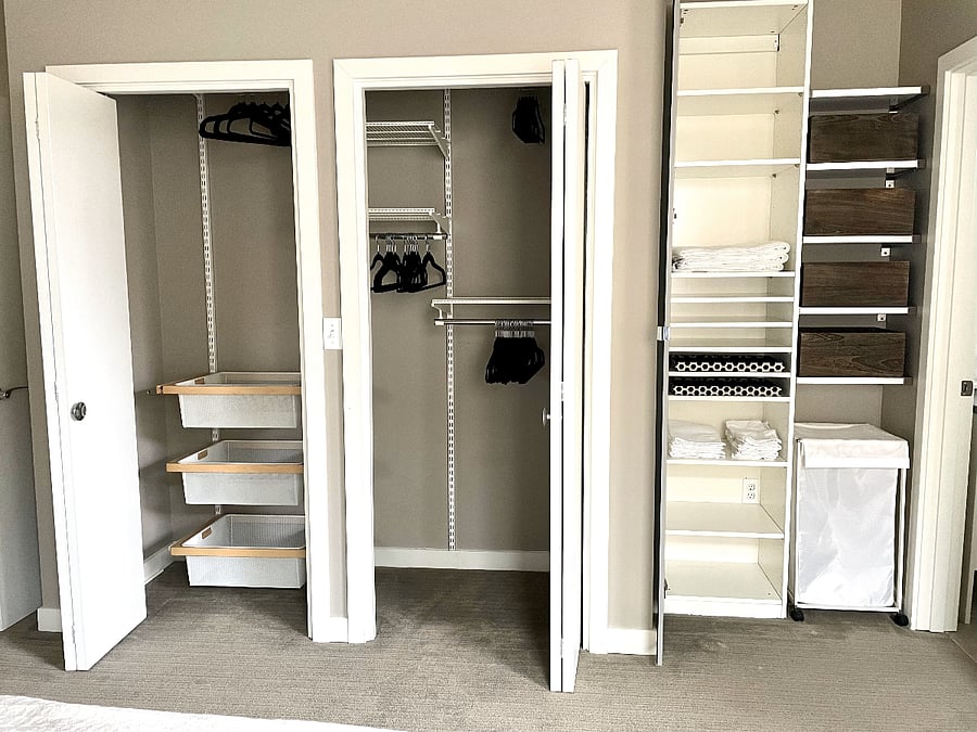 Primary Closet - Elfa Storage System