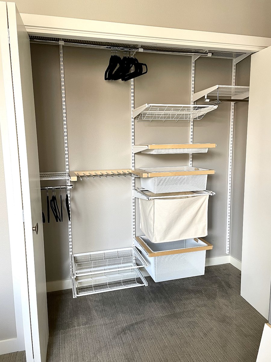Guest Closet - Elfa Storage System
