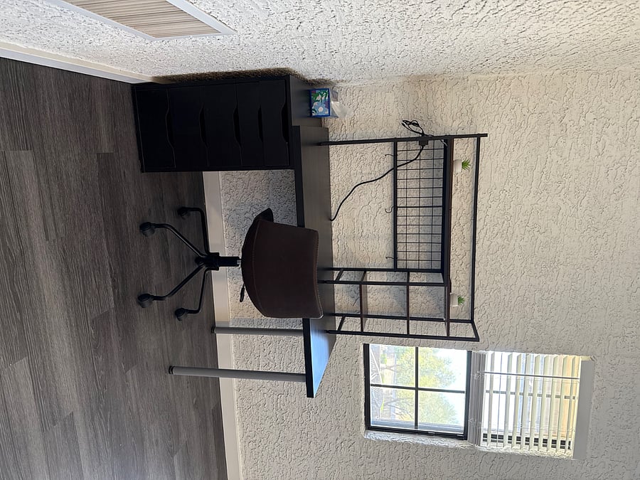 Desk in upstairs bedroom 