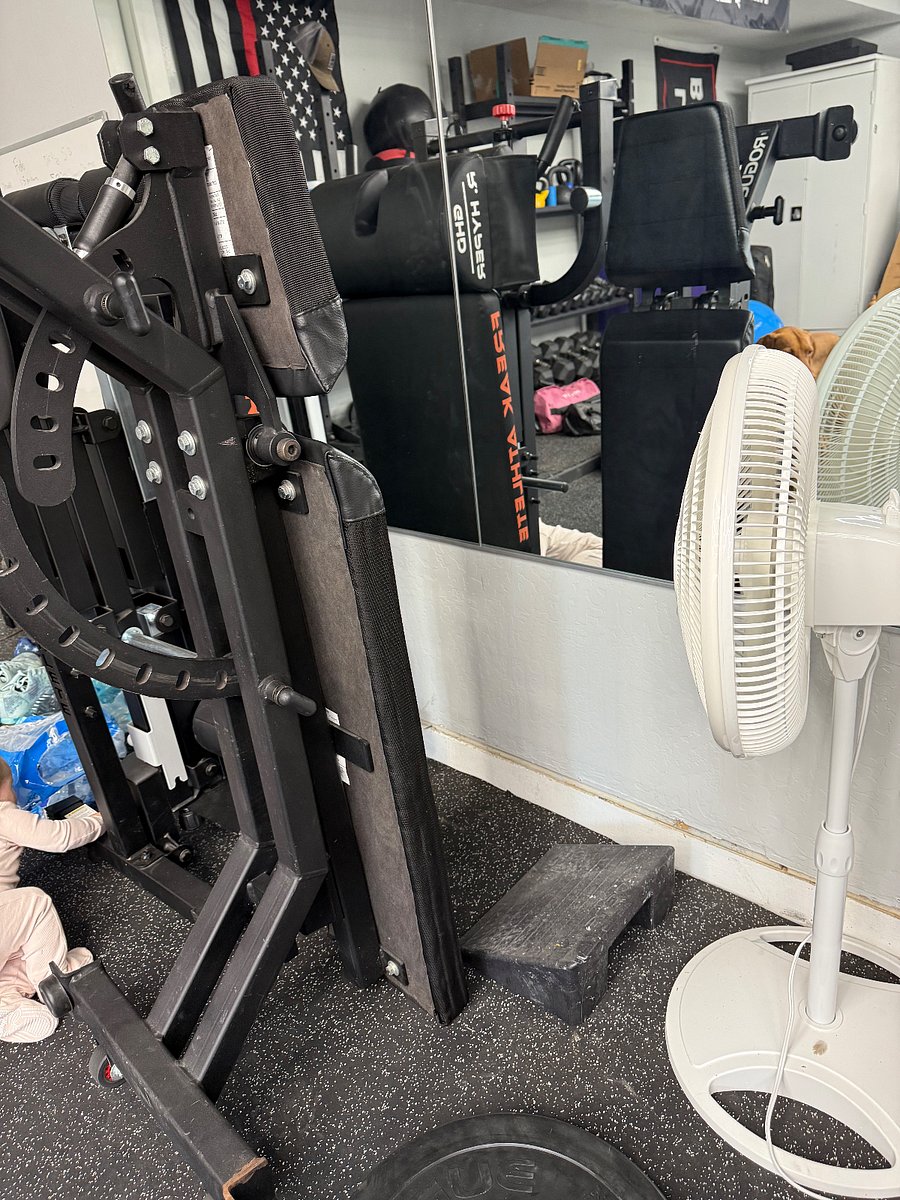 Garage gym, shared with property owners 
