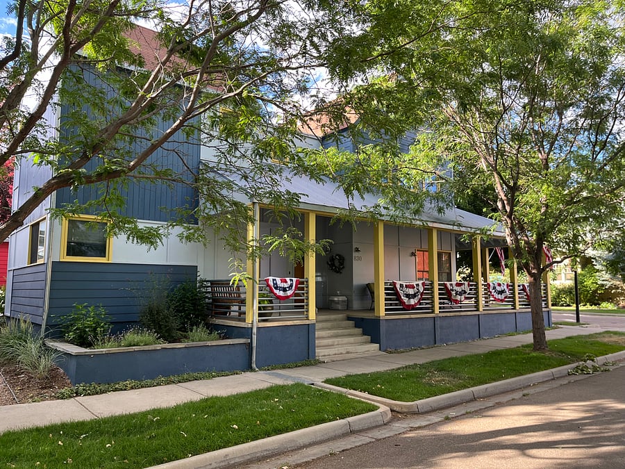 Street view of the home.