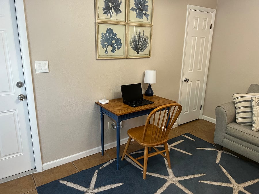 Desk in Bonus Room