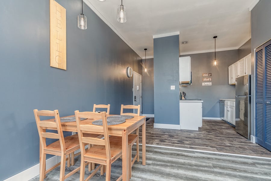 Dining Area and Kitchen