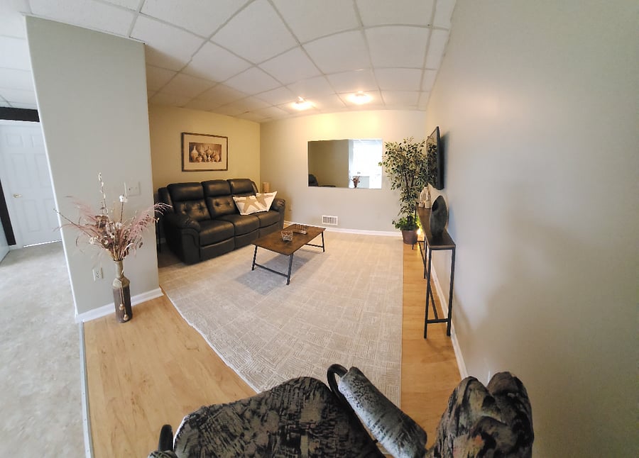 Living Room with ambient lighting