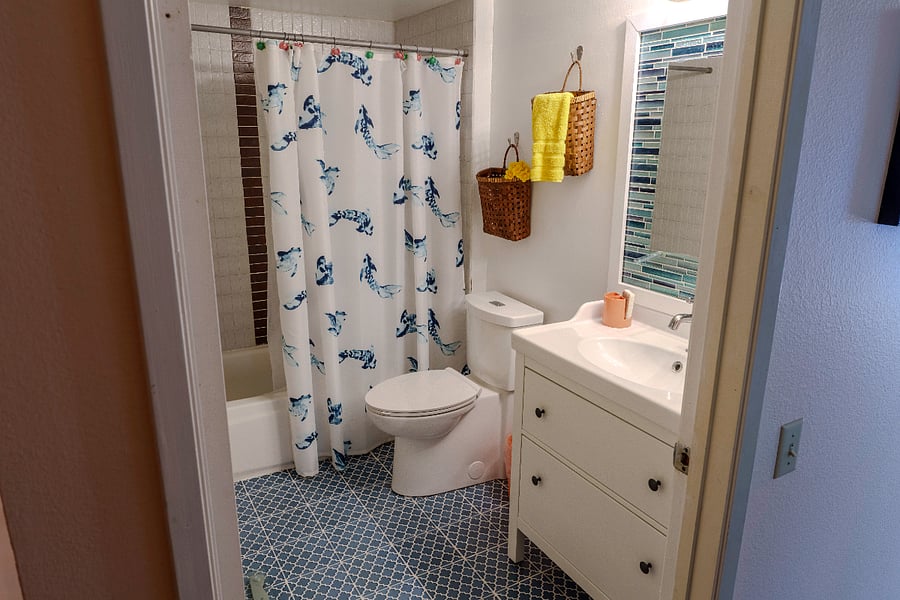 Hall bathroom