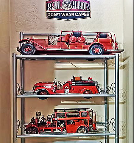 1940's FIREMANS BATHROOM, a good place to 'hose down'! 