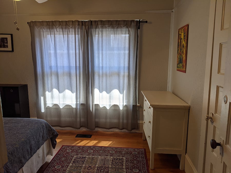 Dresser and closet