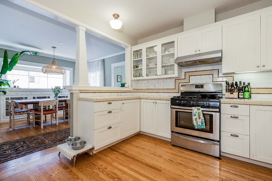 spacious kitchen